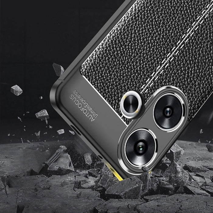 Funda de teléfono TPU a prueba de golpes con textura Litchi, For Xiaomi Redmi Turbo 3 5G, For Xiaomi Redmi Note 13 Pro 4G Global, For Xiaomi Redmi Note 13 4G, For Xiaomi Redmi K70E, For Xiaomi 14 Ultra, For Xiaomi Redmi Note 13, For Xiaomi 13C         ...