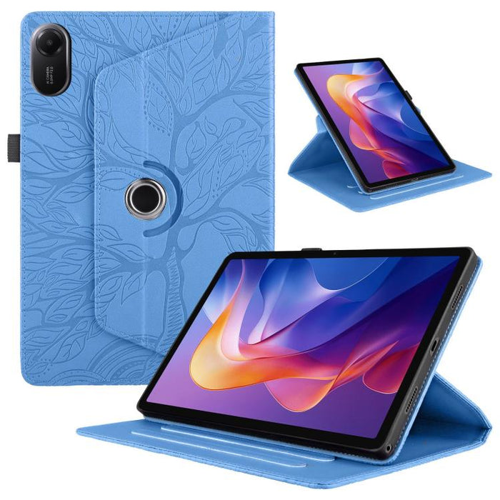 Estuche para tableta inteligente de cuero con rotación en relieve Tree Life, For Xiaomi Redmi Pad 2 SE 9.7 2026, For Xiaomi Redmi K Pad 2 8.8 2026, For Xiaomi Redmi K Pad, For Xiaomi Redmi Pad 2, For Xiaomi Pad 7 / 7 Pro, For Xiaomi Redmi Pad SE 8.7 4G...