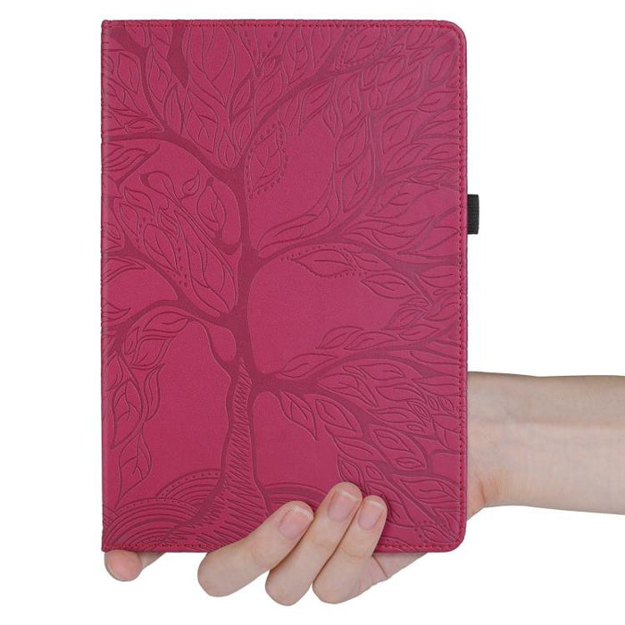 Estuche para tableta inteligente de cuero con rotación en relieve Tree Life, For Xiaomi Redmi Pad 2 SE 9.7 2026, For Xiaomi Redmi K Pad 2 8.8 2026, For Xiaomi Redmi K Pad, For Xiaomi Redmi Pad 2, For Xiaomi Pad 7 / 7 Pro, For Xiaomi Redmi Pad SE 8.7 4G...
