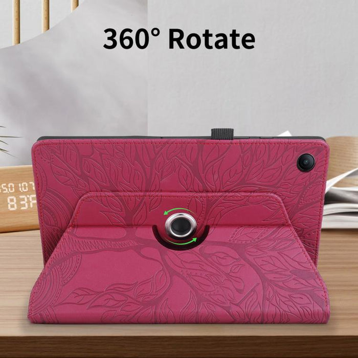 Estuche para tableta inteligente de cuero con rotación en relieve Tree Life, For Xiaomi Redmi Pad 2 SE 9.7 2026, For Xiaomi Redmi K Pad 2 8.8 2026, For Xiaomi Redmi K Pad, For Xiaomi Redmi Pad 2, For Xiaomi Pad 7 / 7 Pro, For Xiaomi Redmi Pad SE 8.7 4G...