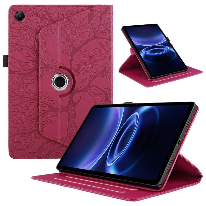 Estuche para tableta inteligente de cuero con rotación en relieve Tree Life, For Xiaomi Redmi Pad 2 SE 9.7 2026, For Xiaomi Redmi K Pad 2 8.8 2026, For Xiaomi Redmi K Pad, For Xiaomi Redmi Pad 2, For Xiaomi Pad 7 / 7 Pro, For Xiaomi Redmi Pad SE 8.7 4G...