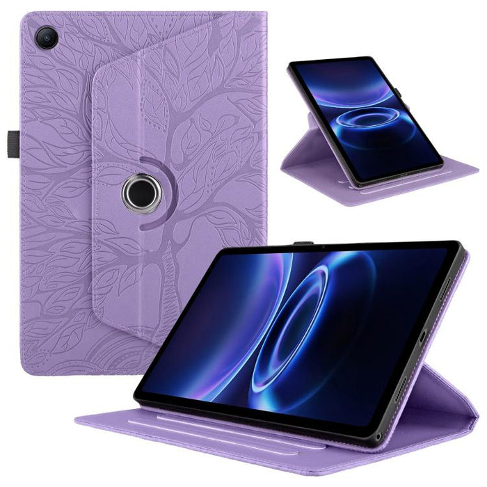 Estuche para tableta inteligente de cuero con rotación en relieve Tree Life, For Xiaomi Redmi Pad 2 SE 9.7 2026, For Xiaomi Redmi K Pad 2 8.8 2026, For Xiaomi Redmi K Pad, For Xiaomi Redmi Pad 2, For Xiaomi Pad 7 / 7 Pro, For Xiaomi Redmi Pad SE 8.7 4G...