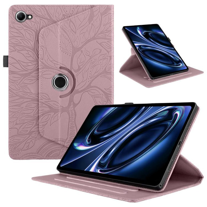 Estuche para tableta inteligente de cuero con rotación en relieve Tree Life, For Xiaomi Redmi Pad 2 SE 9.7 2026, For Xiaomi Redmi K Pad 2 8.8 2026, For Xiaomi Redmi K Pad, For Xiaomi Redmi Pad 2, For Xiaomi Pad 7 / 7 Pro, For Xiaomi Redmi Pad SE 8.7 4G...