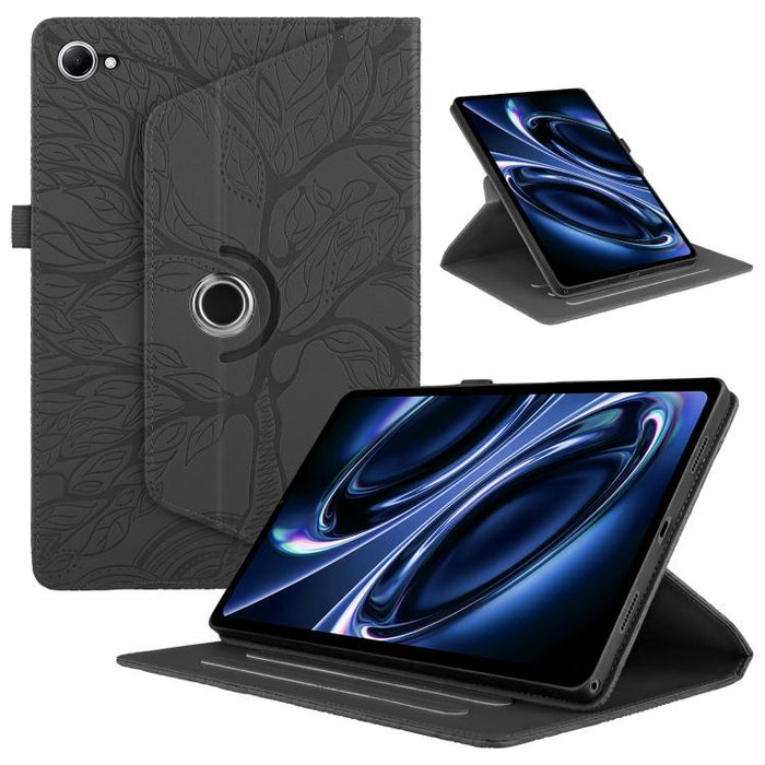 Estuche para tableta inteligente de cuero con rotación en relieve Tree Life, For Xiaomi Redmi Pad 2 SE 9.7 2026, For Xiaomi Redmi K Pad 2 8.8 2026, For Xiaomi Redmi K Pad, For Xiaomi Redmi Pad 2, For Xiaomi Pad 7 / 7 Pro, For Xiaomi Redmi Pad SE 8.7 4G...