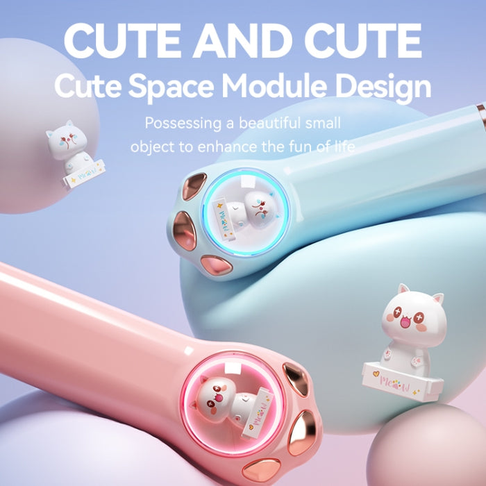 K1692 Meow Planet Auriculares deportivos Bluetooth con reducción de ruido montados en el cuello