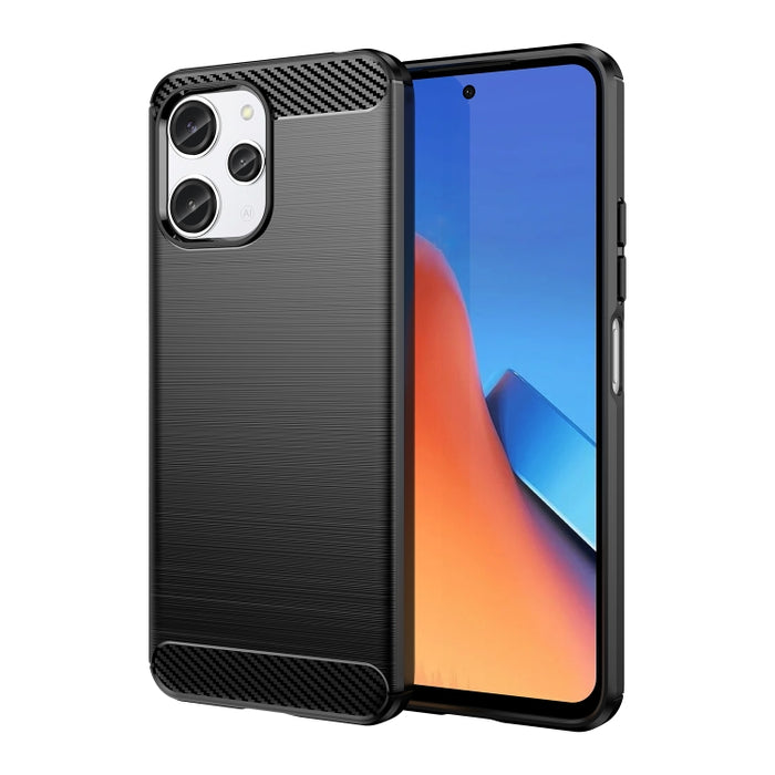 Caja de teléfono de TPU de fibra de carbono con textura cepillada, For Xiaomi Poco X6 Neo, For Xiaomi Redmi 13C 5G, For Xiaomi Redmi K70E, For Xiaomi Poco X6 Pro 5G, For Xiaomi Poco C65, For Xiaomi 14 Pro, For Xiaomi 14, For Xiaomi Redmi Note 13 5G    ...
