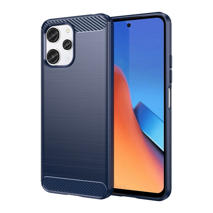 Caja de teléfono de TPU de fibra de carbono con textura cepillada, For Xiaomi Poco X6 Neo, For Xiaomi Redmi 13C 5G, For Xiaomi Redmi K70E, For Xiaomi Poco X6 Pro 5G, For Xiaomi Poco C65, For Xiaomi 14 Pro, For Xiaomi 14, For Xiaomi Redmi Note 13 5G    ...