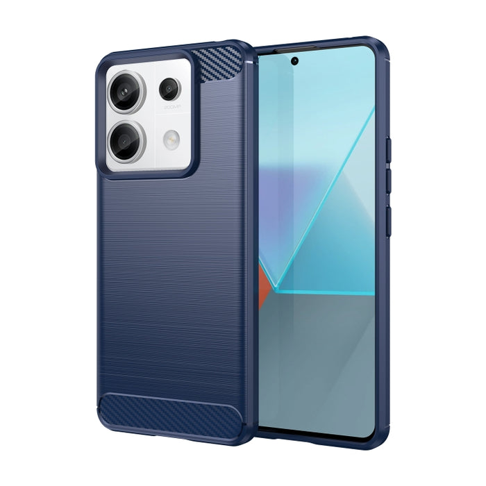 Caja de teléfono de TPU de fibra de carbono con textura cepillada, For Xiaomi Poco X6 Neo, For Xiaomi Redmi 13C 5G, For Xiaomi Redmi K70E, For Xiaomi Poco X6 Pro 5G, For Xiaomi Poco C65, For Xiaomi 14 Pro, For Xiaomi 14, For Xiaomi Redmi Note 13 5G    ...