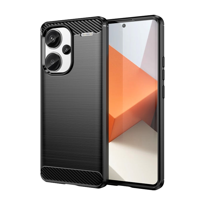 Caja de teléfono de TPU de fibra de carbono con textura cepillada, For Xiaomi Poco X6 Neo, For Xiaomi Redmi 13C 5G, For Xiaomi Redmi K70E, For Xiaomi Poco X6 Pro 5G, For Xiaomi Poco C65, For Xiaomi 14 Pro, For Xiaomi 14, For Xiaomi Redmi Note 13 5G    ...