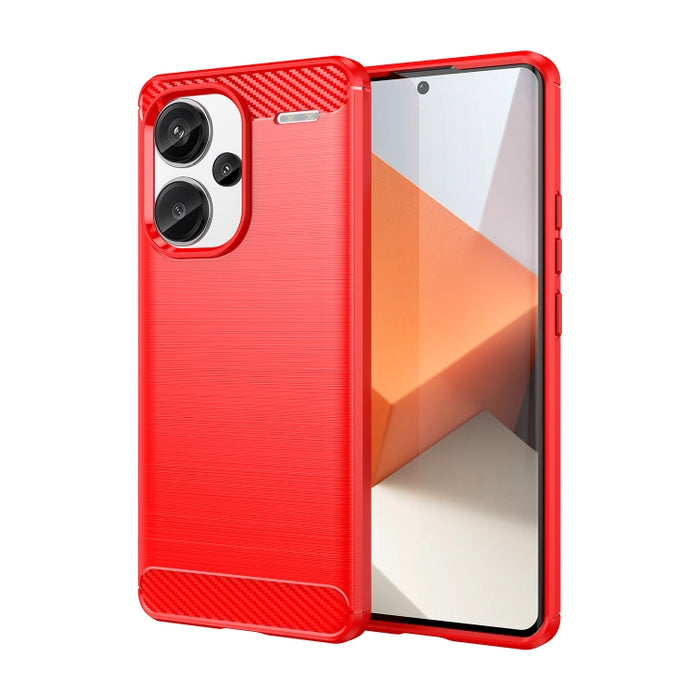 Caja de teléfono de TPU de fibra de carbono con textura cepillada, For Xiaomi Poco X6 Neo, For Xiaomi Redmi 13C 5G, For Xiaomi Redmi K70E, For Xiaomi Poco X6 Pro 5G, For Xiaomi Poco C65, For Xiaomi 14 Pro, For Xiaomi 14, For Xiaomi Redmi Note 13 5G    ...