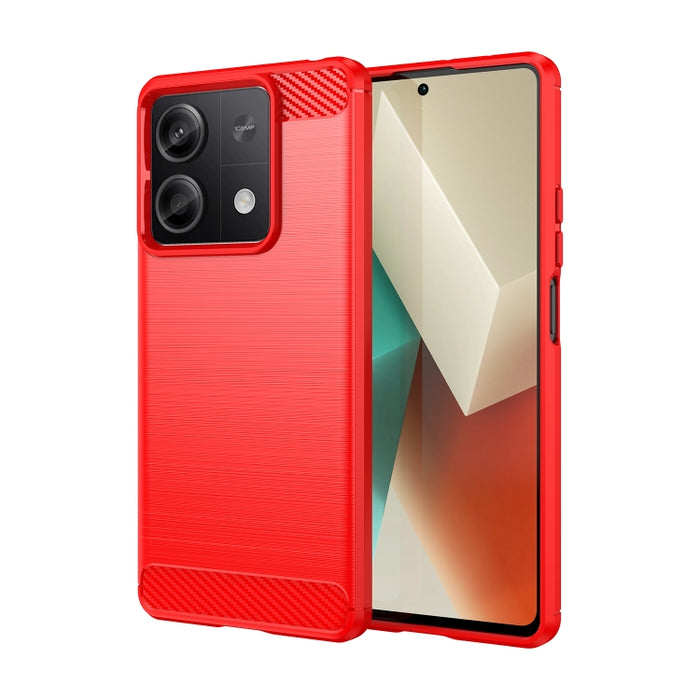 Caja de teléfono de TPU de fibra de carbono con textura cepillada, For Xiaomi Poco X6 Neo, For Xiaomi Redmi 13C 5G, For Xiaomi Redmi K70E, For Xiaomi Poco X6 Pro 5G, For Xiaomi Poco C65, For Xiaomi 14 Pro, For Xiaomi 14, For Xiaomi Redmi Note 13 5G    ...