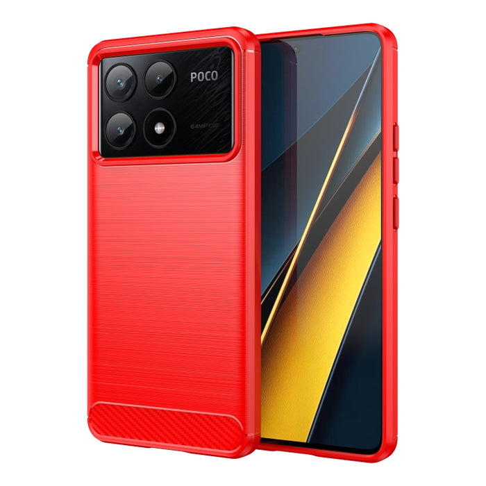 Caja de teléfono de TPU de fibra de carbono con textura cepillada, For Xiaomi Poco X6 Neo, For Xiaomi Redmi 13C 5G, For Xiaomi Redmi K70E, For Xiaomi Poco X6 Pro 5G, For Xiaomi Poco C65, For Xiaomi 14 Pro, For Xiaomi 14, For Xiaomi Redmi Note 13 5G    ...