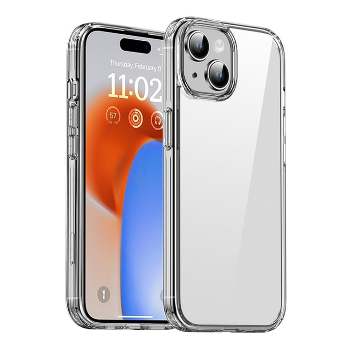 Funda transparente para teléfono iPAKY Hanguang Series TPU+PC, For iPhone 15 Pro Max, For iPhone 15 Pro, For iPhone 15 Plus, For iPhone 15
