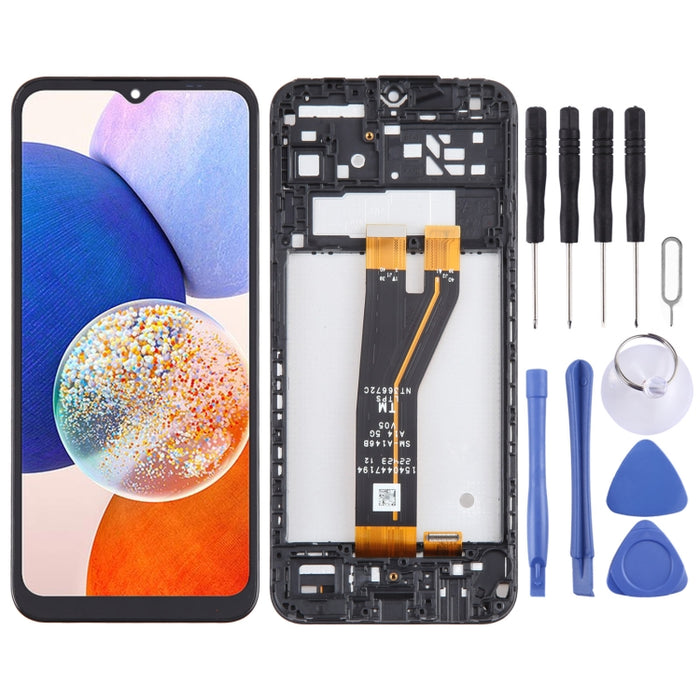 Montaje completo del digitalizador de pantalla LCD OEM con marco