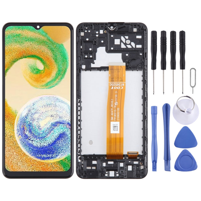 Montaje completo del digitalizador de pantalla LCD OEM con marco