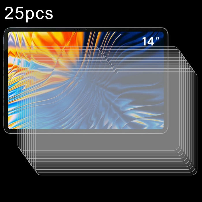 Película de vidrio templado a prueba de explosiones de 25 piezas 9H 0,3 mm, For Redmi Pad 2 SE 9.7 inch 2026, For Xiaomi Pad Mini/Redmi K Pad/Poco F Pad, For Redmi K Pad 2 8.8 inch 2026, For Xiaomi Pad 8/8 Pro/7/7 Pro/Poco Pad X1                       ...