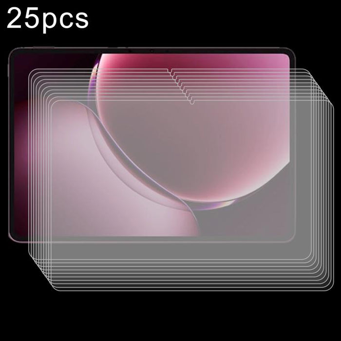 Película de vidrio templado a prueba de explosiones de 25 piezas 9H 0,3 mm, For Xiaomi Pad 9 Pro Max 13.3 2026, For Redmi Pad 2 SE 9.7 2026 / Poco Pad C1, For Xiaomi Pad Mini/Redmi K Pad/Poco F Pad, For Redmi K Pad 2 8.8 inch 2026                      ...