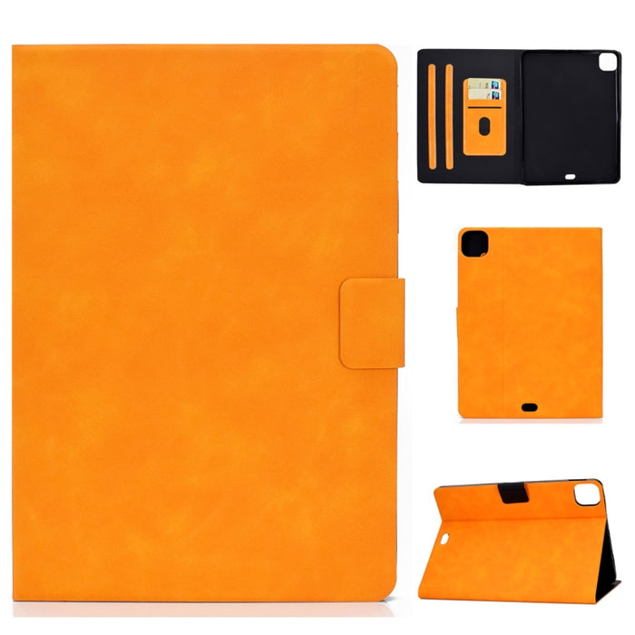 Estuche de cuero con tapa horizontal con textura de piel de vaca con soporte y ranuras para tarjetas y función de suspensión / activación, For iPad Pro 11 (2020) & (2018), For iPad 10.2 / Air (2019) / Pro 10.5, For iPad mini 5 / 4 / 3 / 2 / 1          ...
