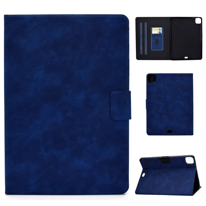 Estuche de cuero con tapa horizontal con textura de piel de vaca con soporte y ranuras para tarjetas y función de suspensión / activación, For iPad Pro 11 (2020) & (2018), For iPad 10.2 / Air (2019) / Pro 10.5, For iPad mini 5 / 4 / 3 / 2 / 1          ...
