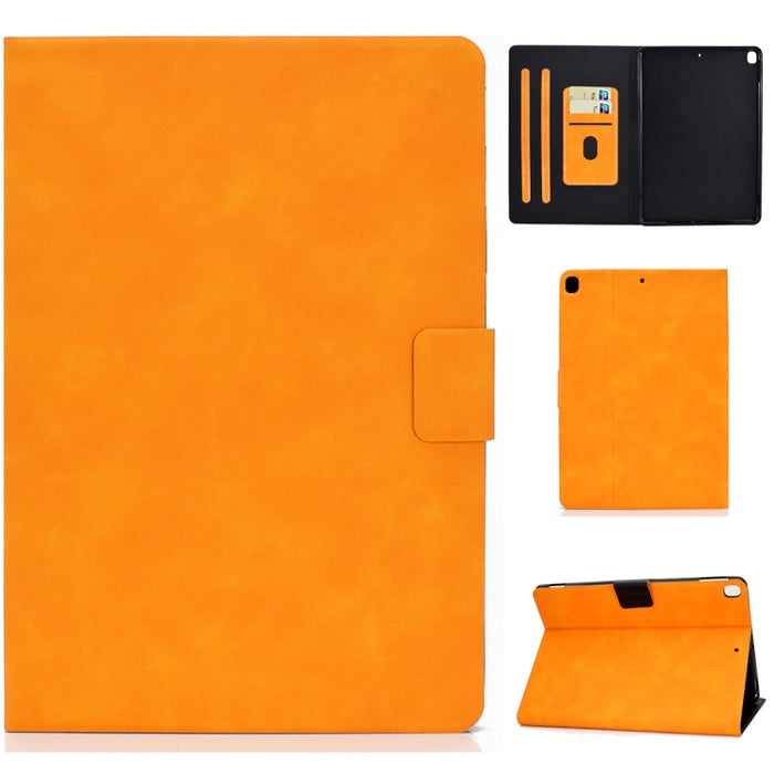 Estuche de cuero con tapa horizontal con textura de piel de vaca con soporte y ranuras para tarjetas y función de suspensión / activación, For iPad Pro 11 (2020) & (2018), For iPad 10.2 / Air (2019) / Pro 10.5, For iPad mini 5 / 4 / 3 / 2 / 1          ...