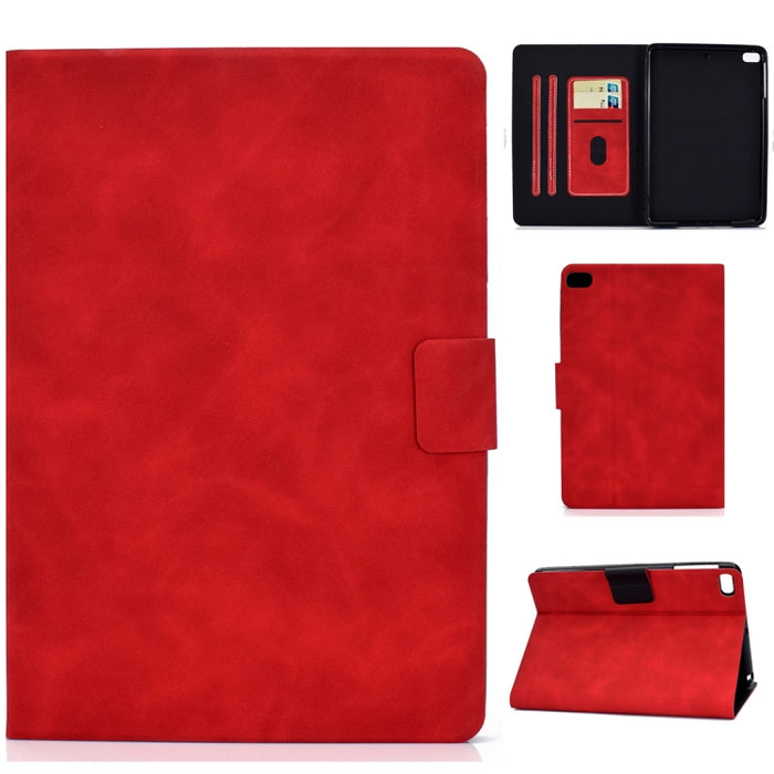 Estuche de cuero con tapa horizontal con textura de piel de vaca con soporte y ranuras para tarjetas y función de suspensión / activación, For iPad Pro 11 (2020) & (2018), For iPad 10.2 / Air (2019) / Pro 10.5, For iPad mini 5 / 4 / 3 / 2 / 1          ...