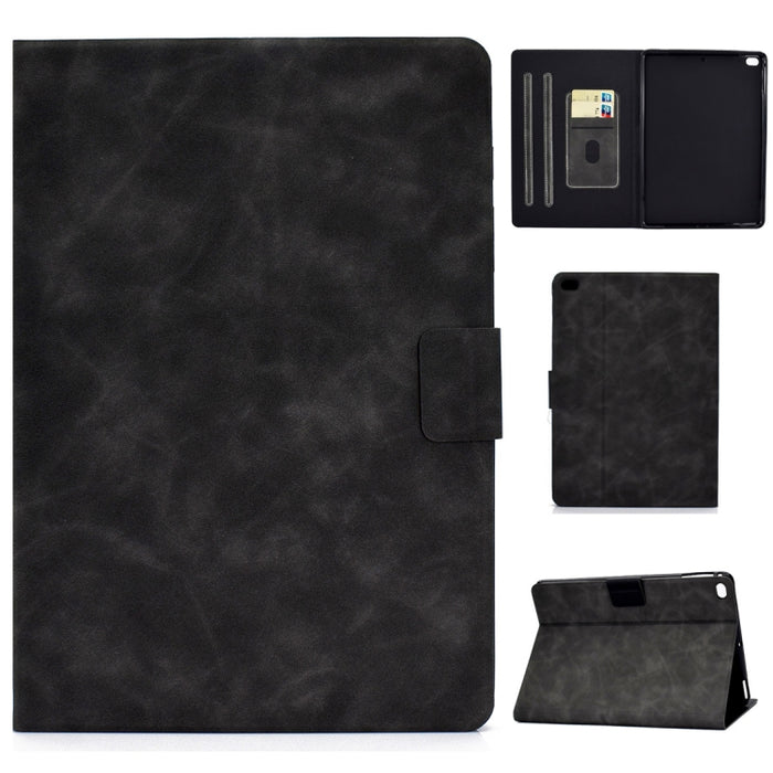 Estuche de cuero con tapa horizontal con textura de piel de vaca con soporte y ranuras para tarjetas y función de suspensión / activación, For iPad Pro 11 (2020) & (2018), For iPad 10.2 / Air (2019) / Pro 10.5, For iPad mini 5 / 4 / 3 / 2 / 1          ...