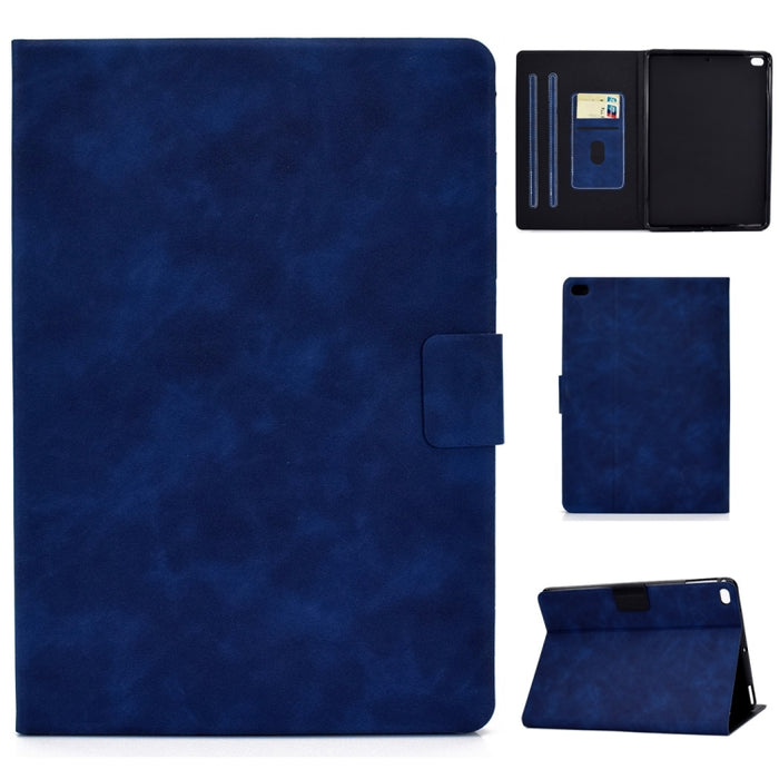 Estuche de cuero con tapa horizontal con textura de piel de vaca con soporte y ranuras para tarjetas y función de suspensión / activación, For iPad Pro 11 (2020) & (2018), For iPad 10.2 / Air (2019) / Pro 10.5, For iPad mini 5 / 4 / 3 / 2 / 1          ...