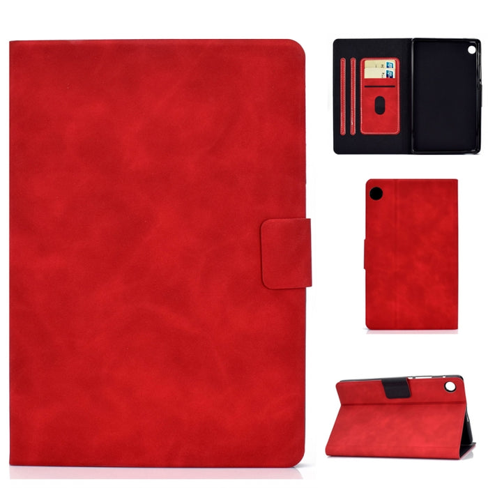Estuche de cuero con tapa horizontal con textura de piel de vaca con soporte y ranuras para tarjetas y función de suspensión / activación, For iPad Pro 11 (2020) & (2018), For iPad 10.2 / Air (2019) / Pro 10.5, For iPad mini 5 / 4 / 3 / 2 / 1          ...