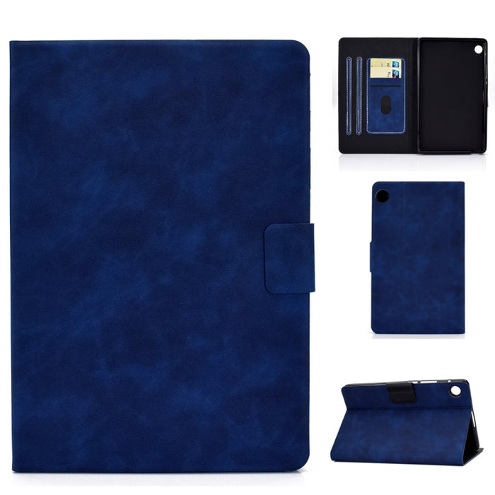 Estuche de cuero con tapa horizontal con textura de piel de vaca con soporte y ranuras para tarjetas y función de suspensión / activación, For iPad Pro 11 (2020) & (2018), For iPad 10.2 / Air (2019) / Pro 10.5, For iPad mini 5 / 4 / 3 / 2 / 1          ...