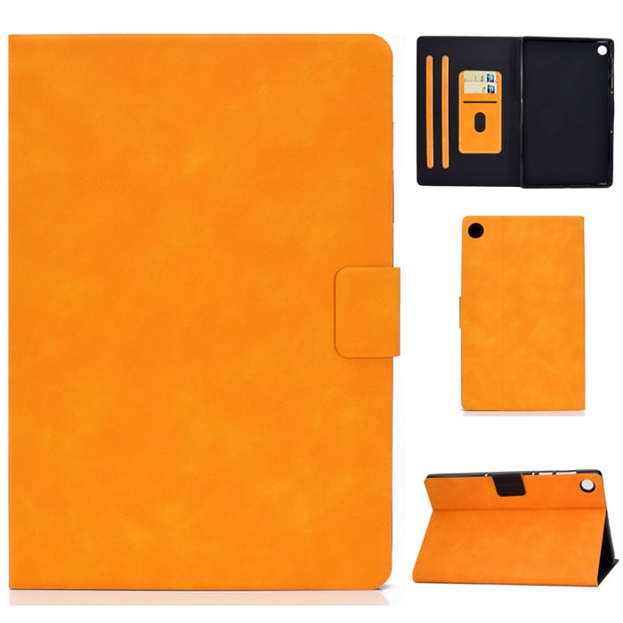 Estuche de cuero con tapa horizontal con textura de piel de vaca con soporte y ranuras para tarjetas y función de suspensión / activación, For iPad Pro 11 (2020) & (2018), For iPad 10.2 / Air (2019) / Pro 10.5, For iPad mini 5 / 4 / 3 / 2 / 1          ...