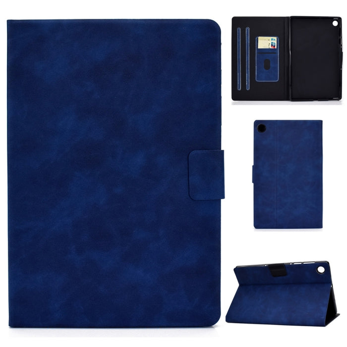 Estuche de cuero con tapa horizontal con textura de piel de vaca con soporte y ranuras para tarjetas y función de suspensión / activación, For iPad Pro 11 (2020) & (2018), For iPad 10.2 / Air (2019) / Pro 10.5, For iPad mini 5 / 4 / 3 / 2 / 1          ...