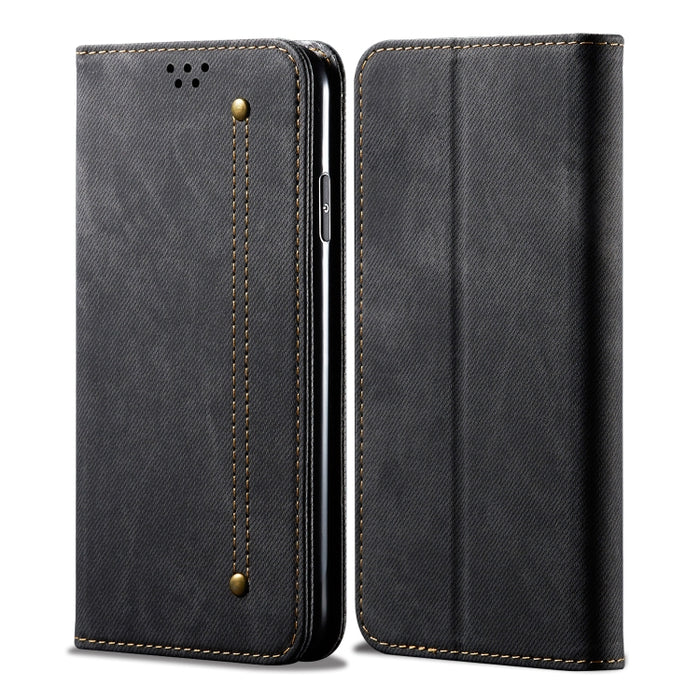 Estuche de cuero con tapa horizontal de estilo casual de textura de mezclilla con soporte y ranuras para tarjetas y billetera, For Huawei Nova 7, For Huawei Nova 7 Pro, For Huawei Nova 7 SE / P40 Lite 5G, For Huawei P Smart(2020), For Huawei Y5P       ...
