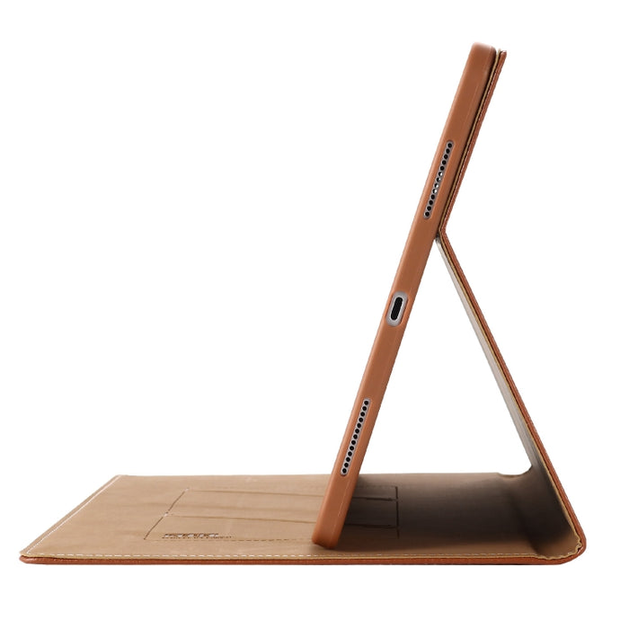Estuche protector con tapa horizontal GEBEI PU + TPU con soporte y ranuras para tarjetas, For iPad Pro 11 inch (2020)