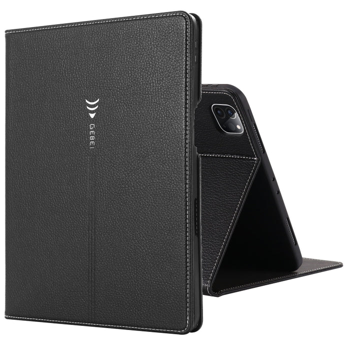 Estuche protector con tapa horizontal GEBEI PU + TPU con soporte y ranuras para tarjetas, For iPad Pro 11 inch (2020)