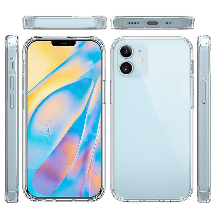 TPU a prueba de golpes a prueba de arañazos + funda protectora acrílica, For iPhone 12 mini, For iPhone 12 / 12 Pro, For iPhone 12 Pro Max