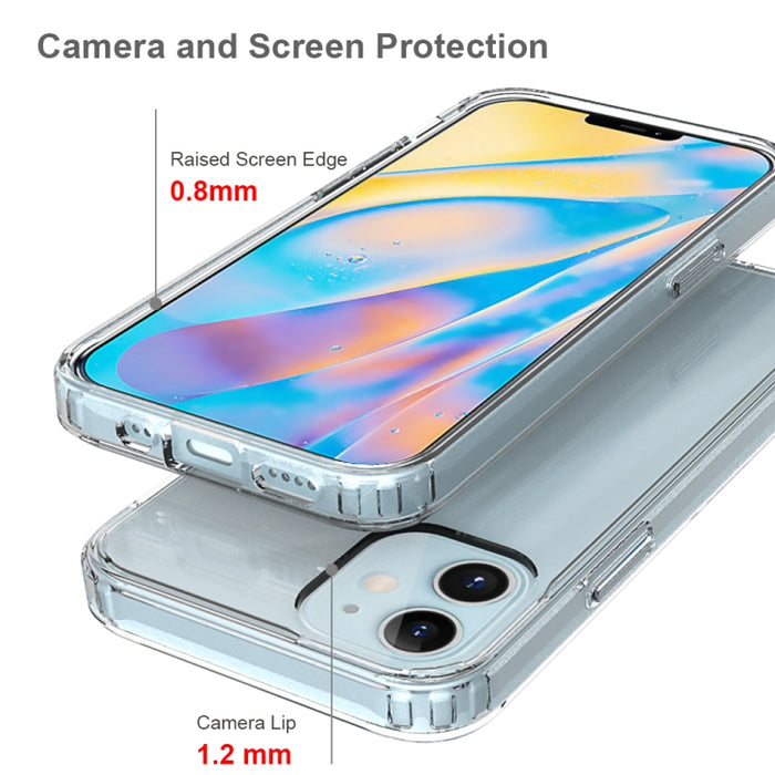 TPU a prueba de golpes a prueba de arañazos + funda protectora acrílica, For iPhone 12 mini, For iPhone 12 / 12 Pro, For iPhone 12 Pro Max