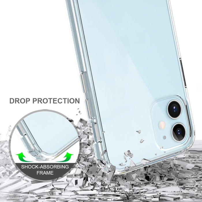 TPU a prueba de golpes a prueba de arañazos + funda protectora acrílica, For iPhone 12 mini, For iPhone 12 / 12 Pro, For iPhone 12 Pro Max