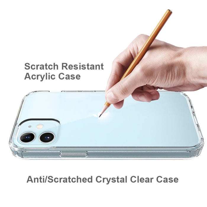 TPU a prueba de golpes a prueba de arañazos + funda protectora acrílica, For iPhone 12 mini, For iPhone 12 / 12 Pro, For iPhone 12 Pro Max