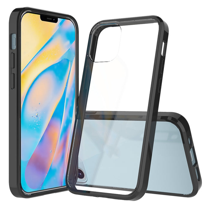 TPU a prueba de golpes a prueba de arañazos + funda protectora acrílica, For iPhone 12 mini, For iPhone 12 / 12 Pro, For iPhone 12 Pro Max