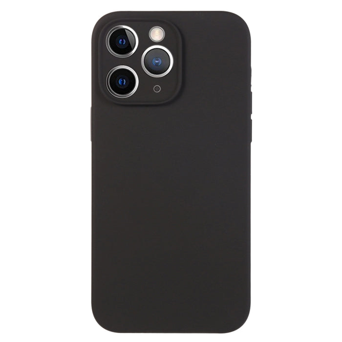 Caja del teléfono del poro fino del silicón líquido del color puro, For iPhone 11 Pro Max, For iPhone 11