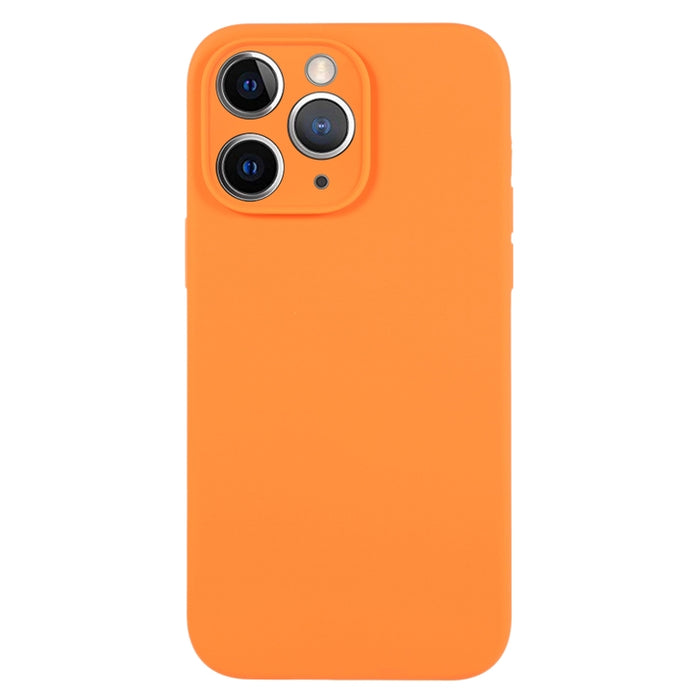 Caja del teléfono del poro fino del silicón líquido del color puro, For iPhone 11 Pro Max, For iPhone 11