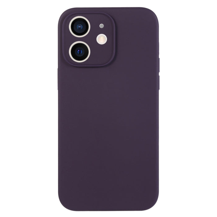 Caja del teléfono del poro fino del silicón líquido del color puro, For iPhone 11 Pro Max, For iPhone 11