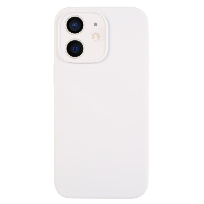 Caja del teléfono del poro fino del silicón líquido del color puro, For iPhone 11 Pro Max, For iPhone 11