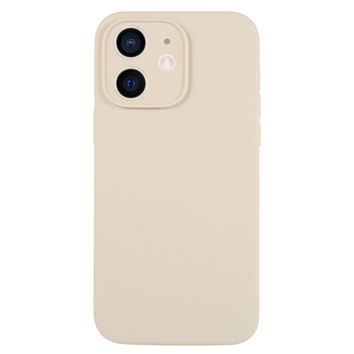 Caja del teléfono del poro fino del silicón líquido del color puro, For iPhone 11 Pro Max, For iPhone 11