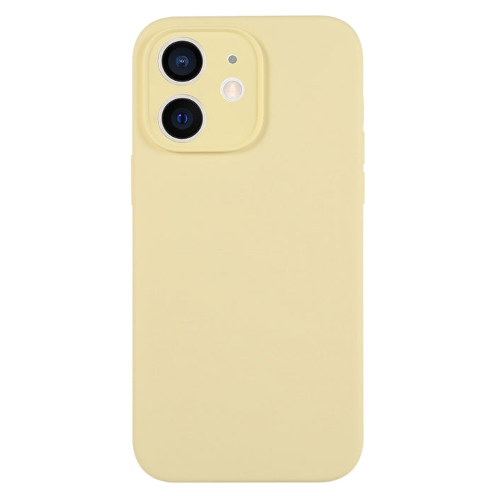Caja del teléfono del poro fino del silicón líquido del color puro, For iPhone 11 Pro Max, For iPhone 11