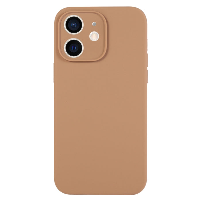 Caja del teléfono del poro fino del silicón líquido del color puro, For iPhone 11 Pro Max, For iPhone 11