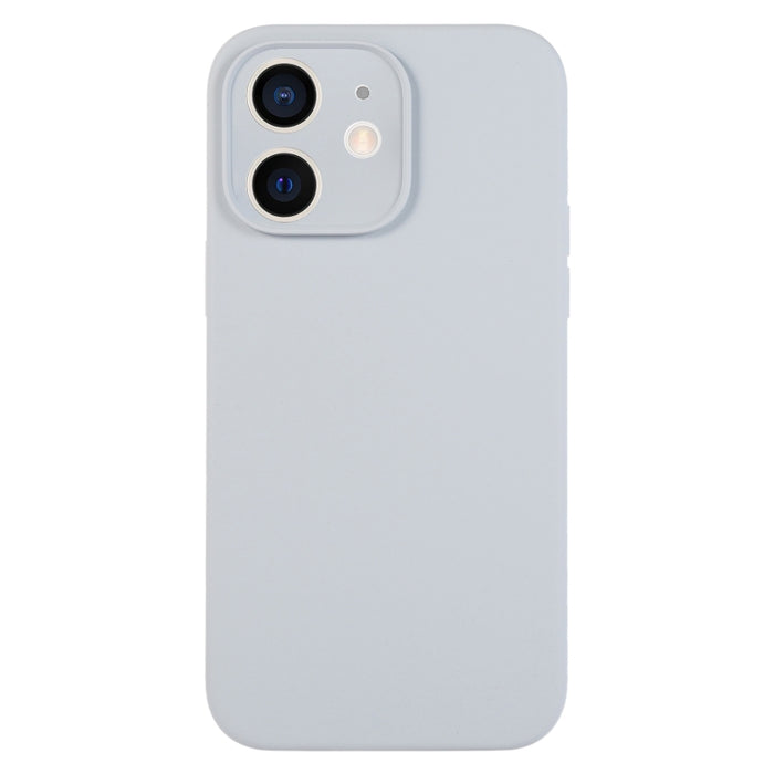 Caja del teléfono del poro fino del silicón líquido del color puro, For iPhone 11 Pro Max, For iPhone 11