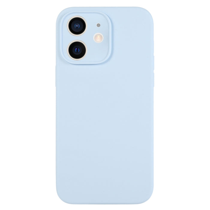 Caja del teléfono del poro fino del silicón líquido del color puro, For iPhone 11 Pro Max, For iPhone 11