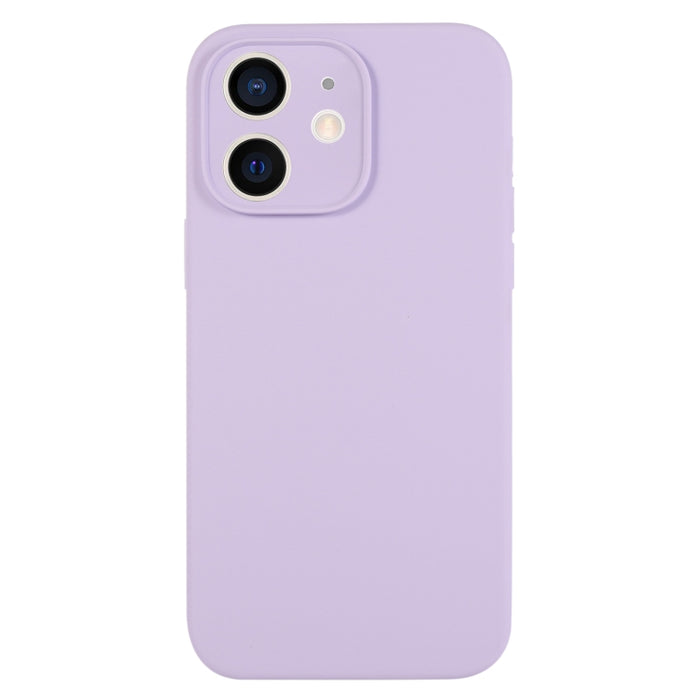Caja del teléfono del poro fino del silicón líquido del color puro, For iPhone 11 Pro Max, For iPhone 11