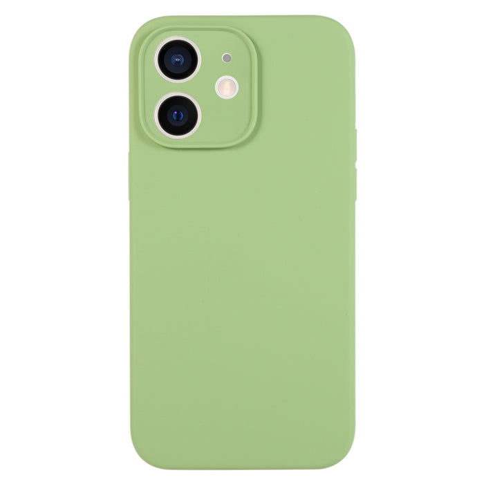 Caja del teléfono del poro fino del silicón líquido del color puro, For iPhone 11 Pro Max, For iPhone 11